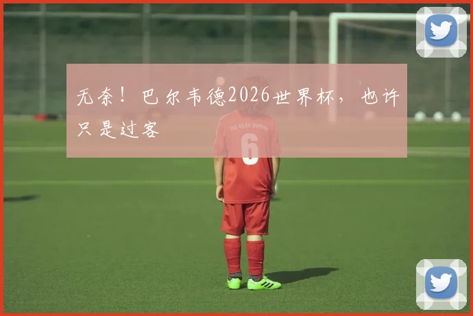 无奈！巴尔韦德2026世界杯，也许只是过客